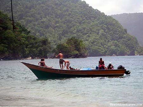 Unspoiled coast of the Paria Peninsula