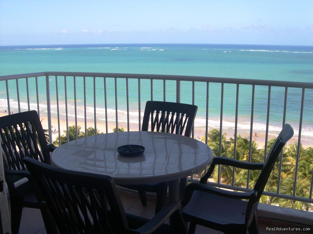 Ocean front balcony | Best Beach Area in Isla Verde Beach Area, San Juan | Image #7/9 | 