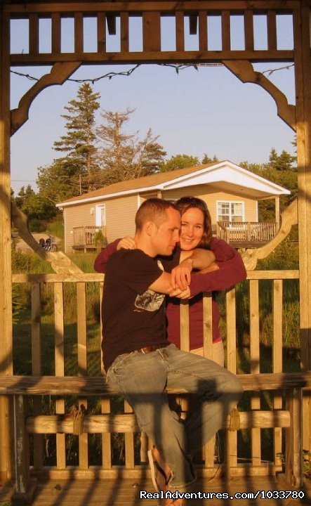 Gazebo | Romantic Oceanfront Cottage Nova Scotia | Image #10/13 | 