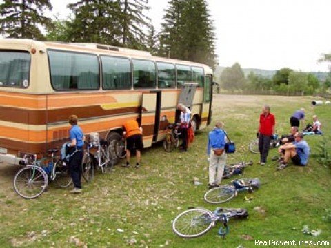 Prepare entrance at monastery | Discover ROMANIA by bike | Image #2/10 | 