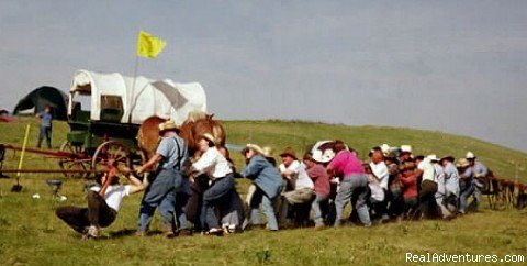 Family Adventure on Genuine Covered Wagon Train | Image #8/13 | 