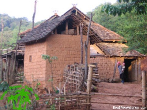 Aini peopel's house | Trekking in Xishuangbanna, Yunnan of south China | Image #3/3 | 