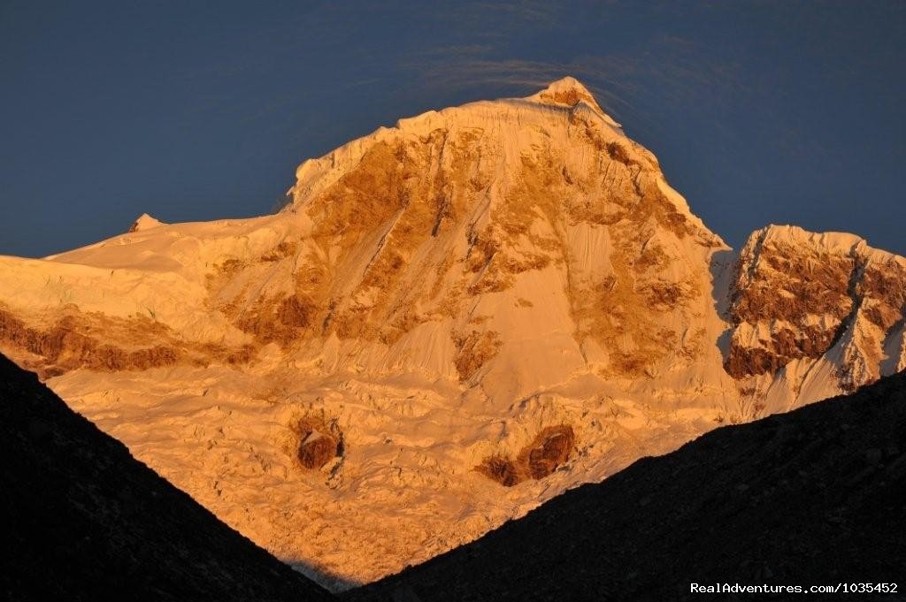 Huandoy view from Pisco summit | Peruvian Adventure Expeditions Mountaineering 2016 | Huaraz, Peru | Hiking & Trekking | Image #1/10 | 