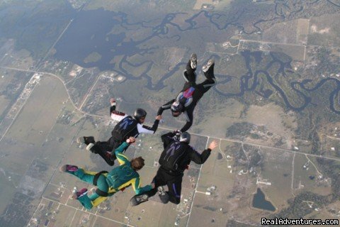 4-Way Above Shell creek | Skydive Southwest Florida Club | Image #4/11 | 