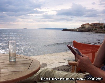 Relaxing With A Book By The Sea | Yoga, walking and holistic holidays in Greece. | Image #3/12 | 