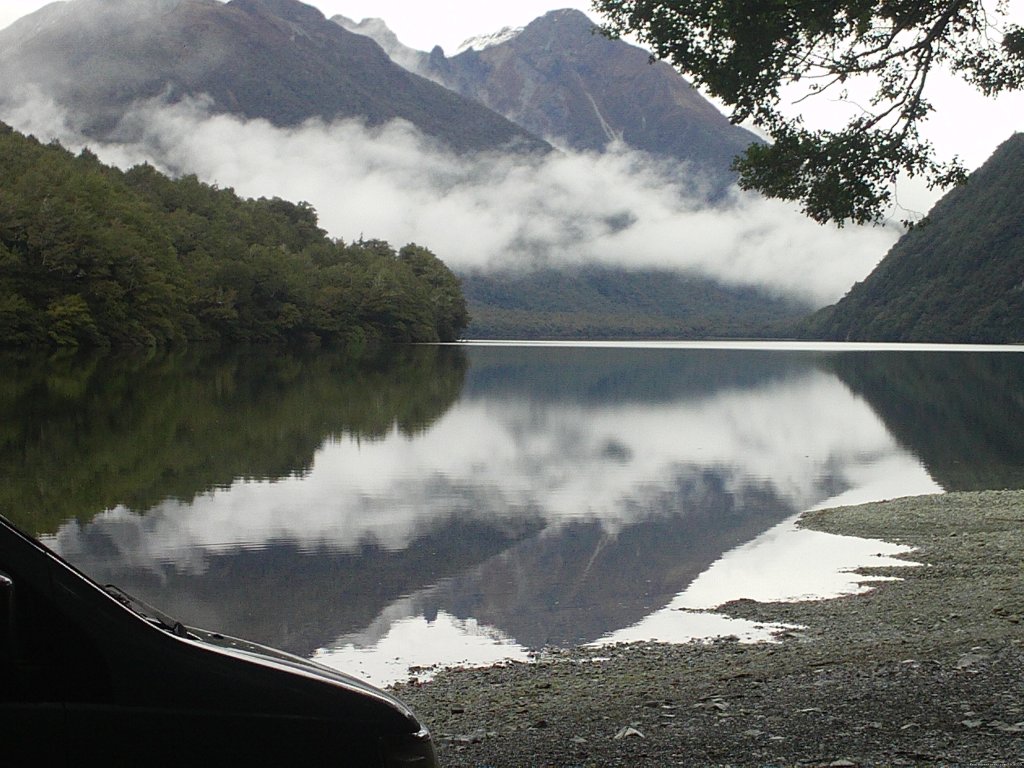 the chasm near Milford sound New Zealand | New Zealand South Island Fabulous 3 or 7-day tours | Image #2/5 | 