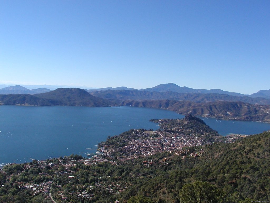 A colonial town by the edge of a lake. | Mexico Horse Vacation | Image #3/3 | 