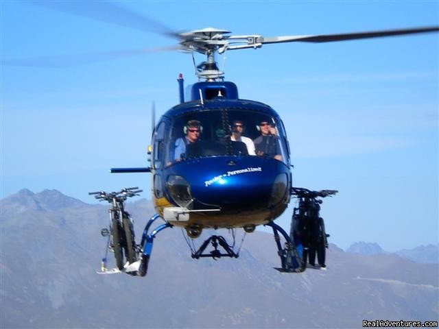 How do you get to the top of the mountain-  | Heli biking  Mountain biking  New Zealand | Image #4/4 | 