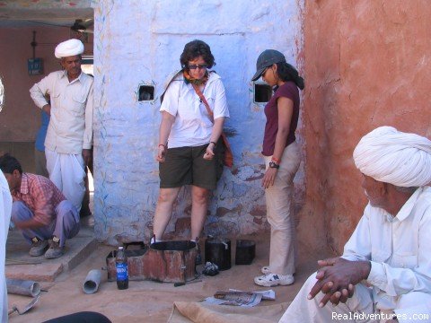 Modified Stove for cooking. | Teach English & Community Work - India, Rajasthan. | Image #4/6 | 