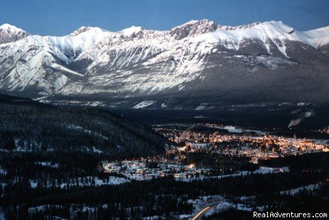 Jasper by Moonlight | Straight Shooter's Mountain Inn | Jasper, Alberta  | Bed & Breakfasts | Image #1/7 | 