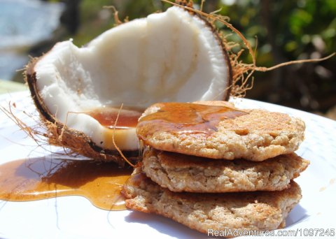 Wow Whole Grain Coconut Pancakes