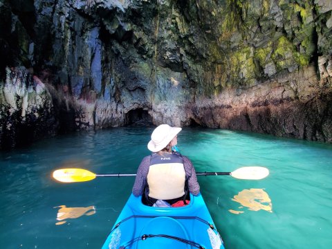 Glacier Island Sea Cave