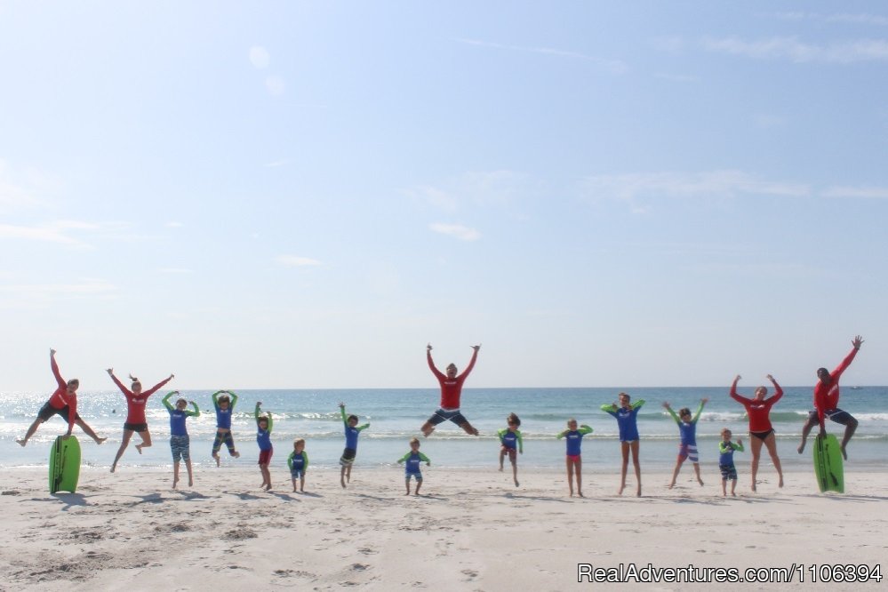 Guppy Group Shot | WB Surf Camp | Wrightsville Beach, North Carolina  | Surfing | Image #1/4 | 