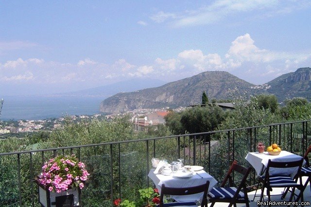 The view from Sorrento B&B Casa Mazzola | Sorrento B&B Casa Mazzola Relax and Comfort. | Sorrento, Italy | Bed & Breakfasts | Image #1/3 | 