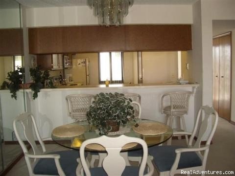 Dining Room seats 7 | Cocoa Beach OCEANFRONT Condo! | Image #4/18 | 