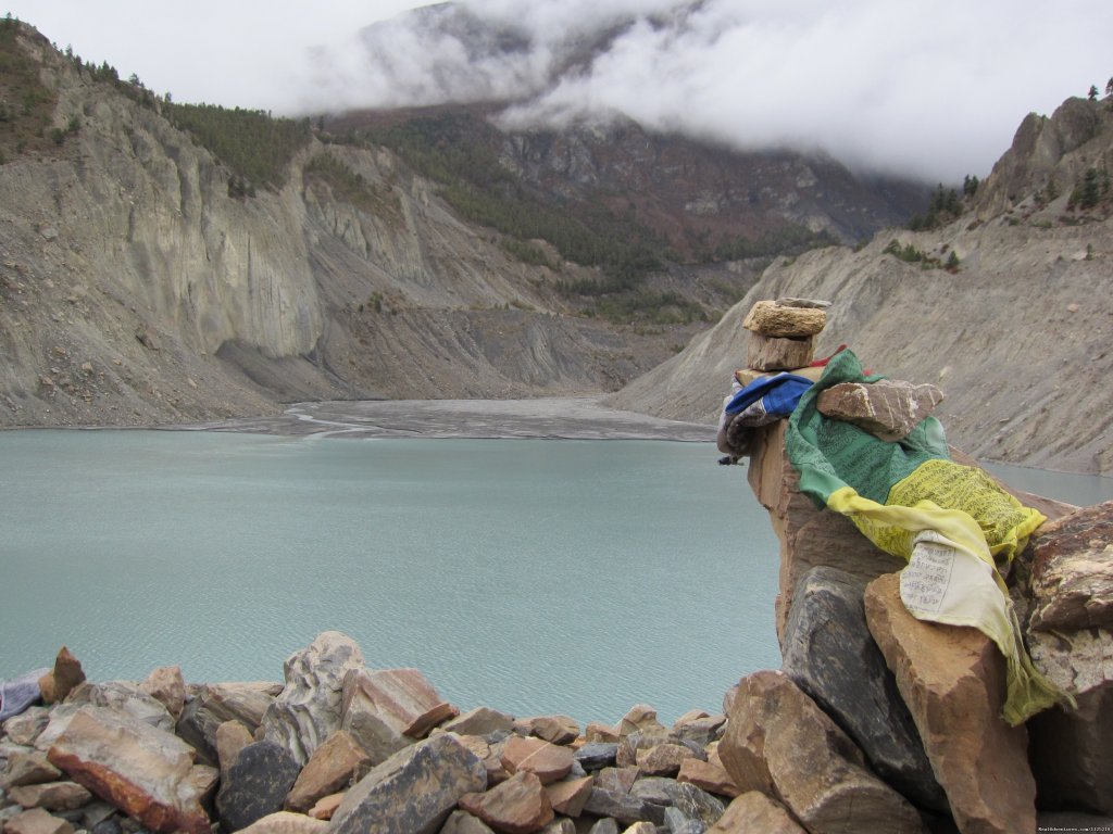 Ici lake  at Manang | Annapurna  Circuit  Trek Nepal | Kathmandu, Nepal | Hiking & Trekking | Image #1/21 | 