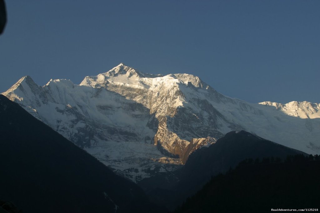 Annapurna from Pisang | Annapurna  Circuit  Trek Nepal | Image #13/21 | 