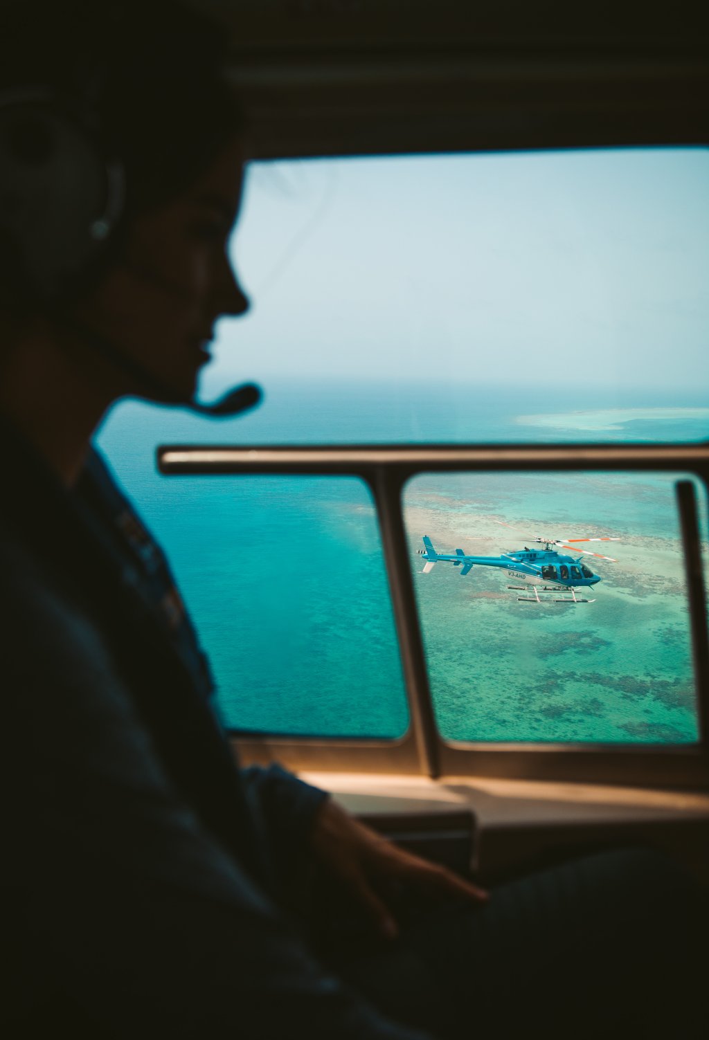 Views From Our Bell 407 | Blue Hole & Turneffe Islands: Helicopter Tour | Image #7/9 | 