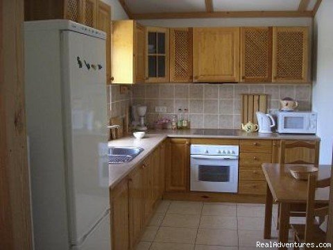 Fully equipped kitchen