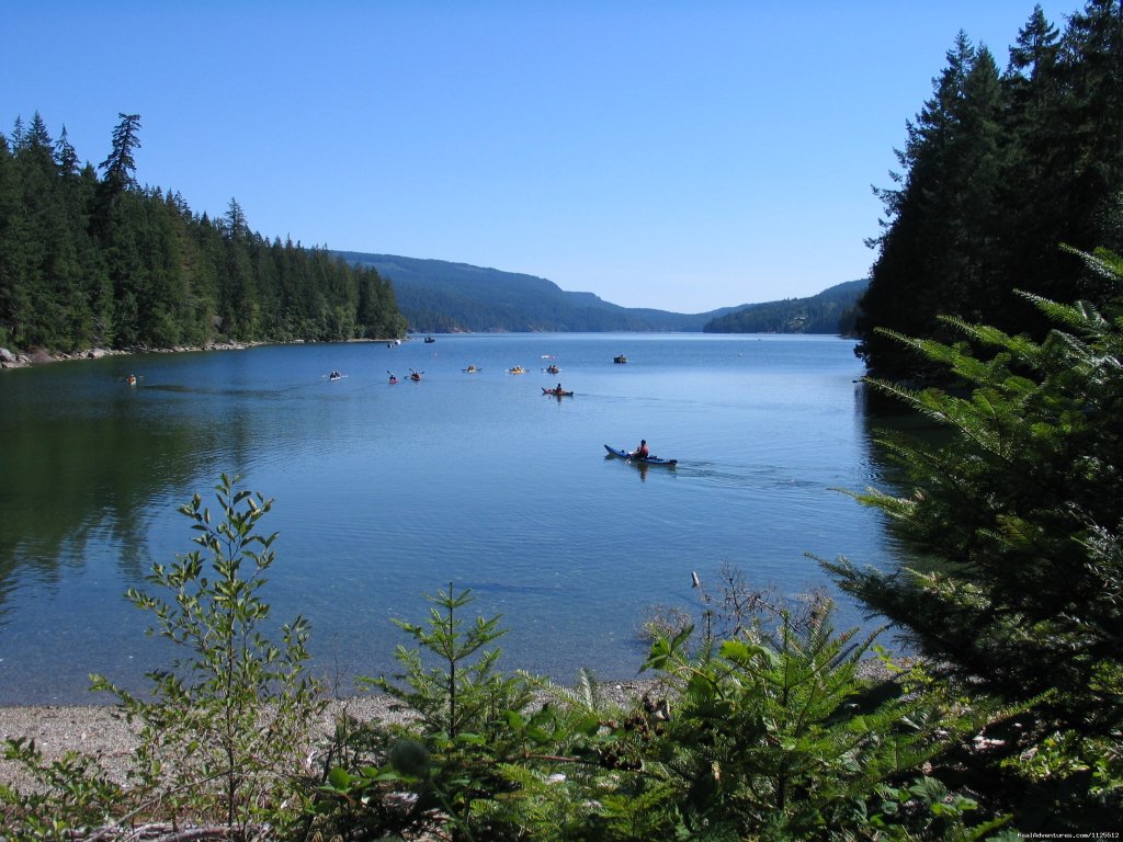 Penrose Bay, Okeover Inlet | Sea Kayak Tours Desolation Sound, British Columbia | Image #15/25 | 