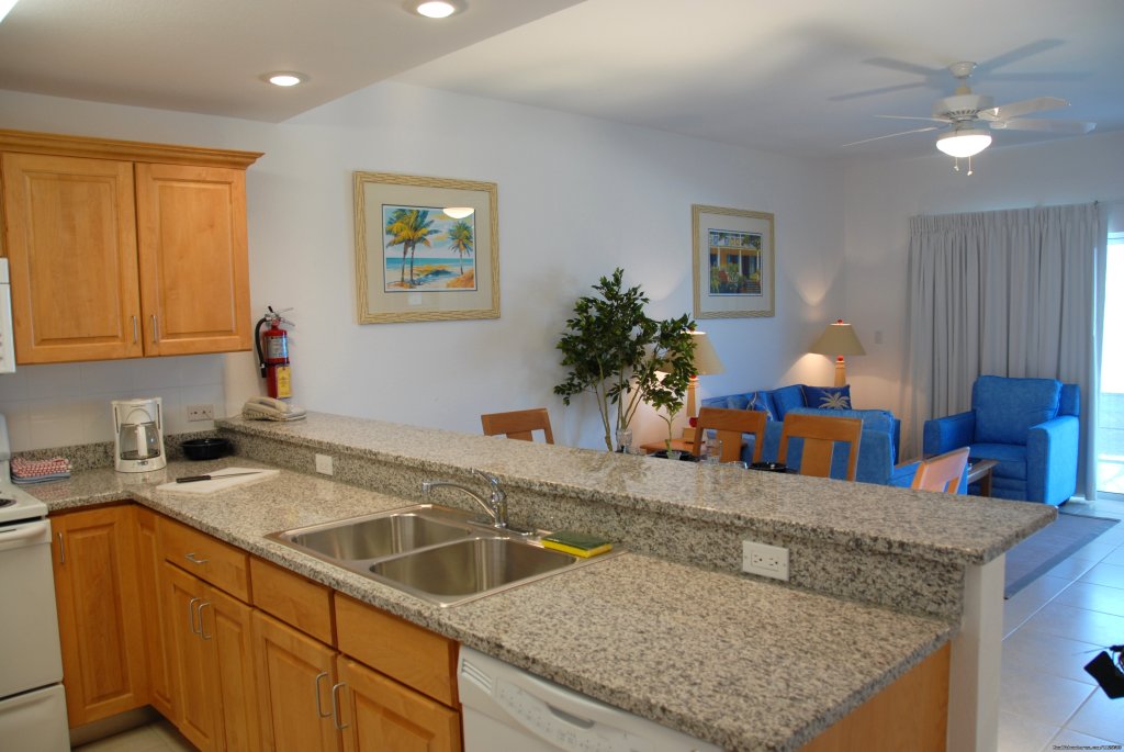 Beachfront One Bedroom Kitchen | Wyndham Reef Resort - All Suites - All Beachfront | Image #10/21 | 