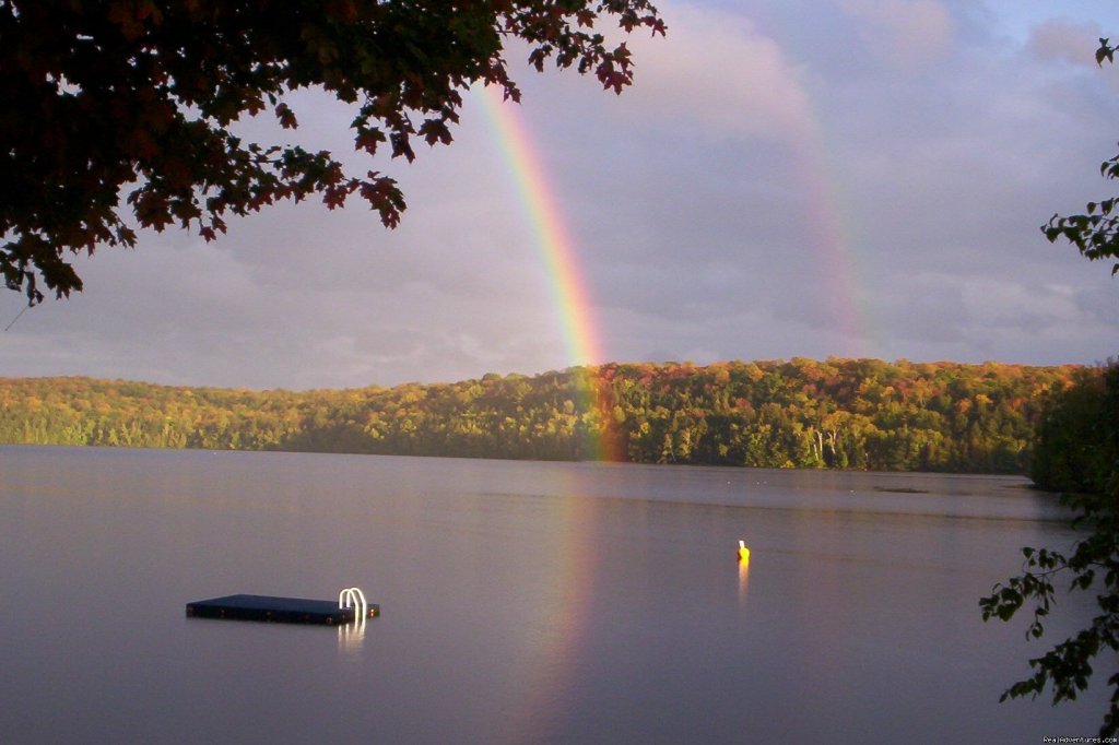 View of the Lake | Northern Lights Resort Cottage Rentals | Image #2/2 | 