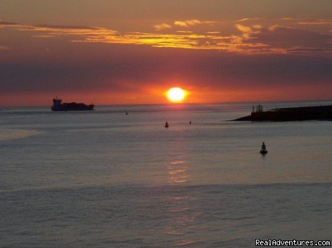 sunset North sea | Cottage in Nature reserve between Bruges & Ghent | Image #12/22 | 