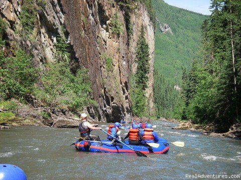 Family Rafting on the Sulphur | Alberta's Best Rafting at Wild Blue Yonder | Grande Cache, Alberta  | Rafting Trips | Image #1/11 | 