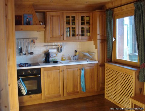 Apartment kitchen area