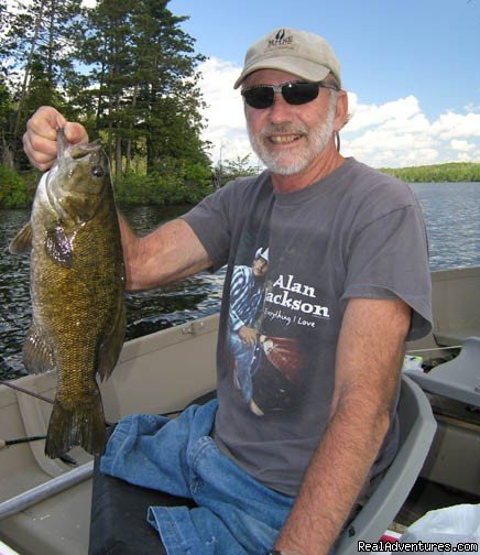 Nice smallmouth bass!