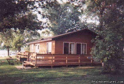 Cabin #8 overlooking the lake | A Family Vacation at Shady Rest Resort | Villard, Minnesota  | Hotels & Resorts | Image #1/1 | 