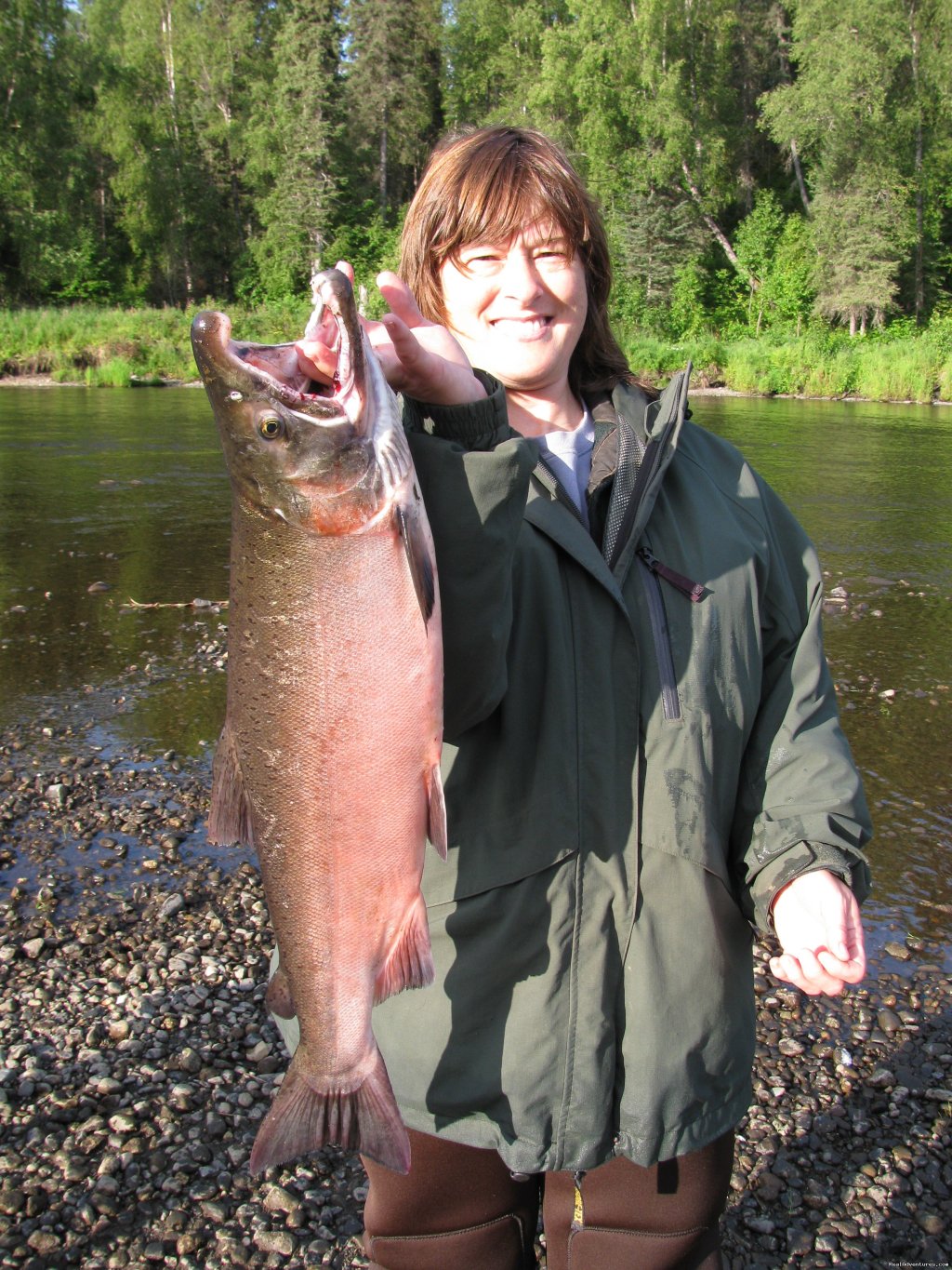 Women alway' catch the biggest fish | Deshka Wilderness Lodge | Image #6/12 | 