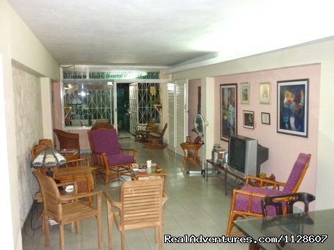 La Casa de Ana central view.Spacious living room with TV . | La Casa de Ana,  'Home away from Home' | Image #6/10 | 