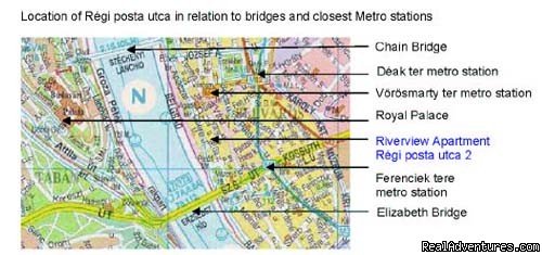 Location map | Riverview Apartment Budapest | Image #9/9 | 