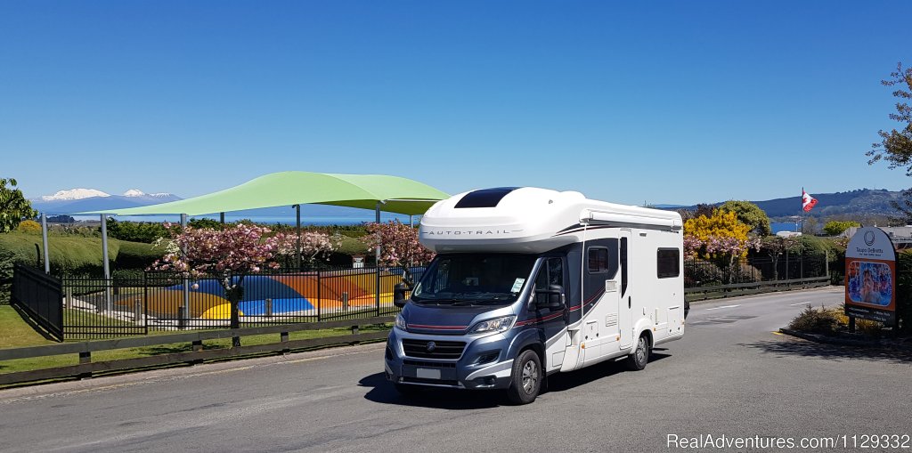 Motorhome and amazing view | Taupo DeBretts Spa Resort | Image #20/21 | 