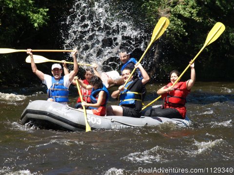 Bail Bucket Splash on the Lehigh