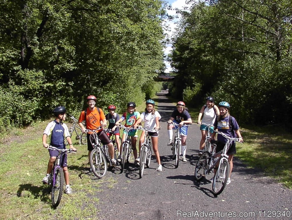 Mountain Biking in the Lehigh Gorge | Lehigh River Whitewater Rafting in the Poconos PA | Image #19/26 | 