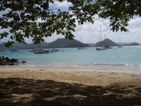 Pigeon Island beach