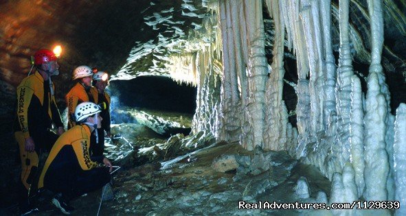 Hall of Refugees | Underworld Adventures | Charleston, New Zealand | Cave Exploration | Image #1/4 | 