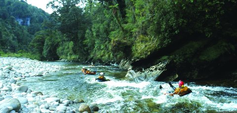 Tubing down The Nile River