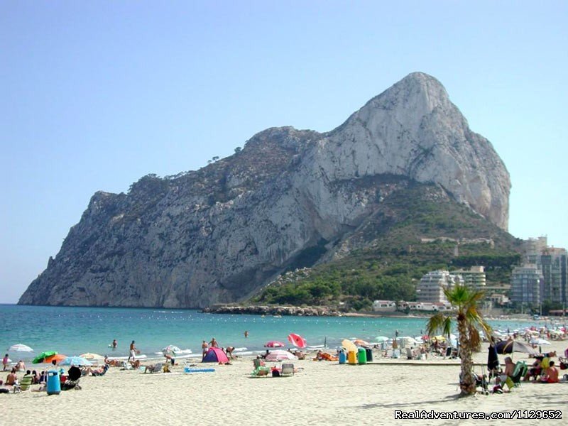 Calpe Beach. 12 Km. from the villa | Villa Benibrai. Costa Blanca Rental | Image #6/17 | 