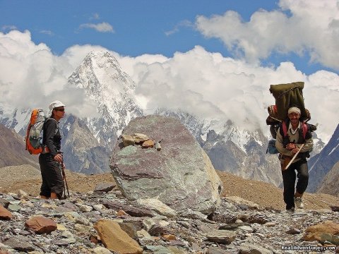 Trekking on Baltoro