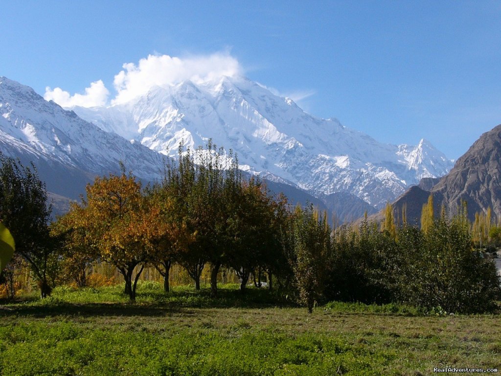 Rakaposhi 7788M view from Hunza | NORTH PAKISTAN ADVENTURE Trekking andTours | Image #5/12 | 