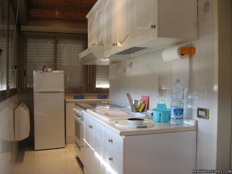 kitchen with solarium