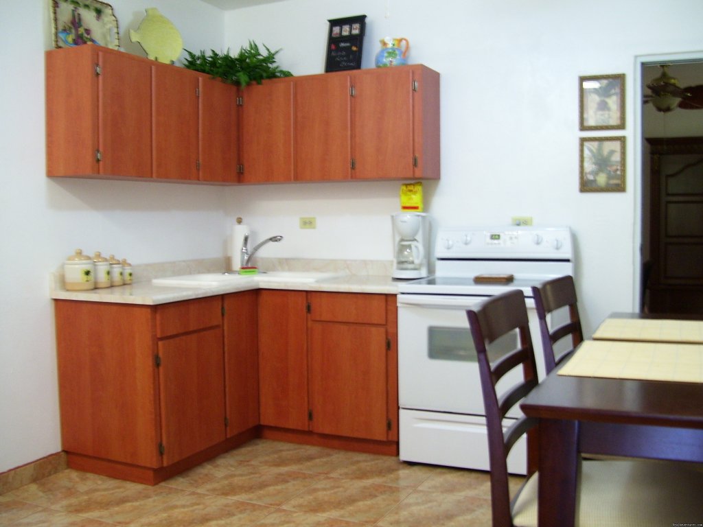 Spacious Kitchen | Affordable & Spacious Villa Sol 2 Blocks to Beach | Image #4/5 | 