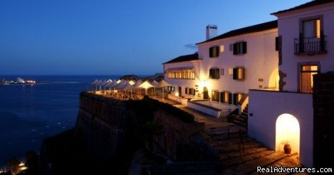 Panoramic view from your suite at Castle of St. Filipe | Blue Coast Bikes Luxury Bike Tours in Portugal | Image #6/17 | 