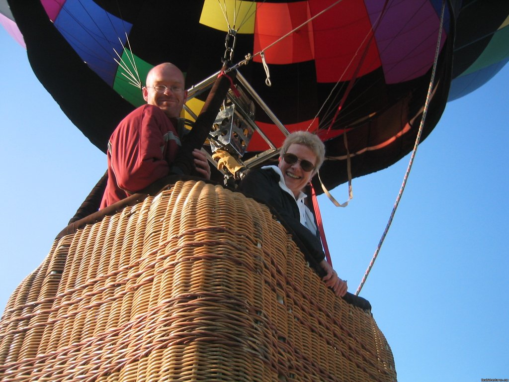 Looking down | Hot Air Balloon Rides above Northern California | Image #6/7 | 