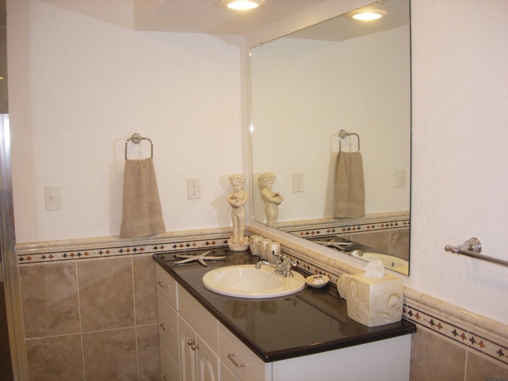 Guest Suite Bath | Brand New--Oceanfront--Five Star Condo | Image #14/14 | 