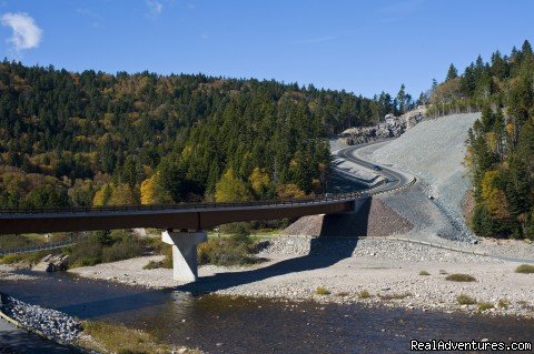 Mitchell Franklin Bridge at Big Salmon River | Fundy Trail  | Image #5/6 | 