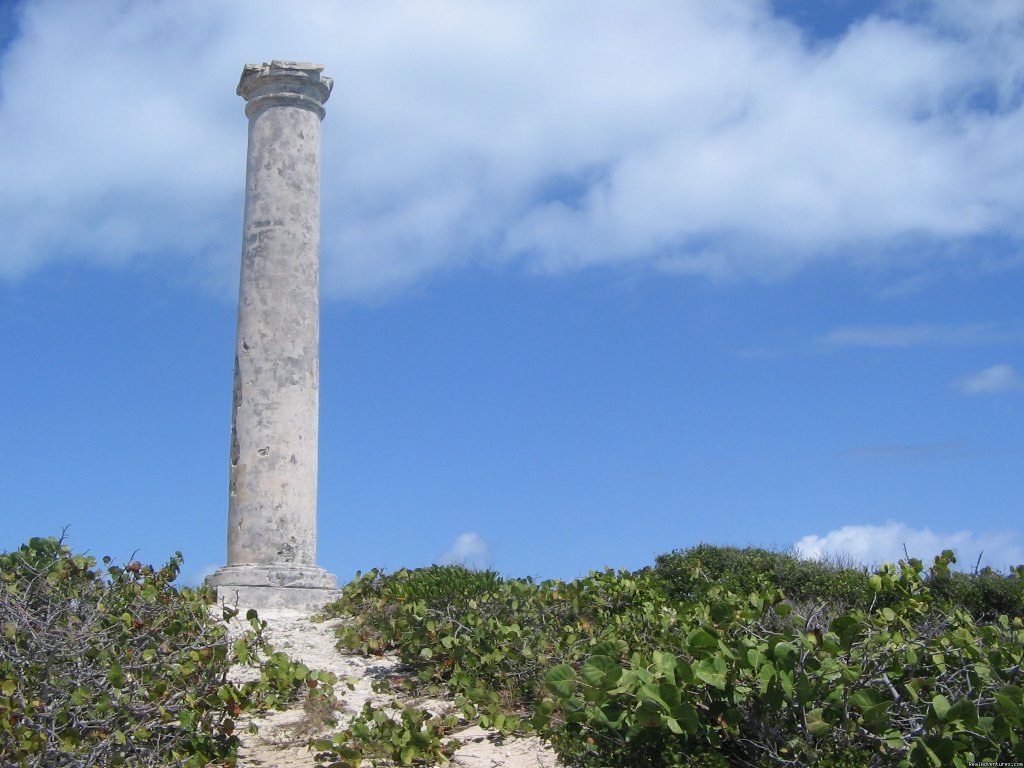 Historic Navagation Beacon | Exuma Blue-Ocean View  from Jaccuzi Tub in Bedroom | Image #18/20 | 